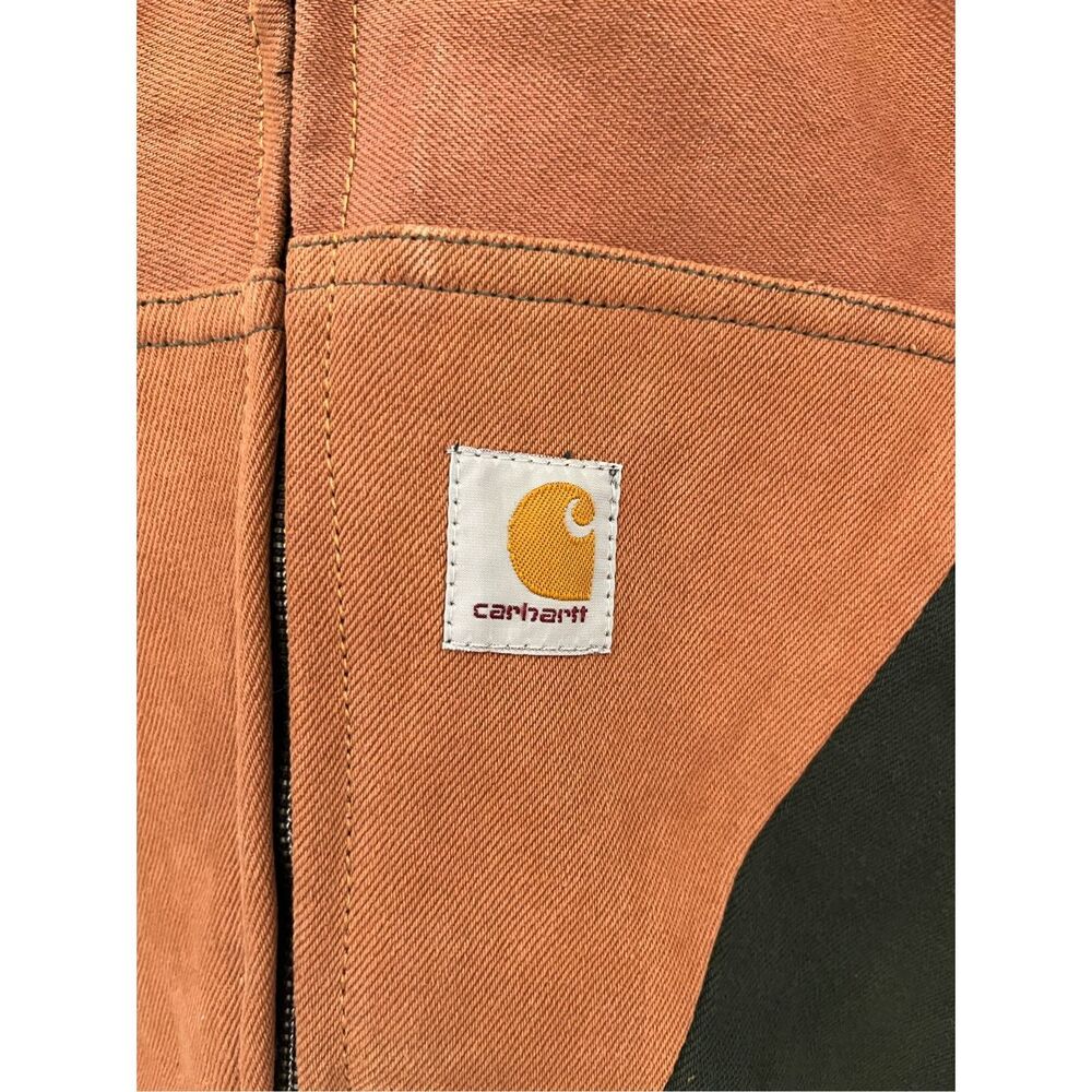 Carhartt Custom Reworked Color Block Jacket Size S - Picture 4 of 9